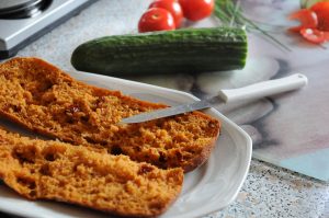 Glutenfreies Ciabatta "Tomate"