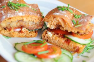 Belegtes Ciabatta "Tomate"