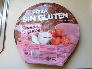 Pizza Sin Gluten aus dem Mercadona