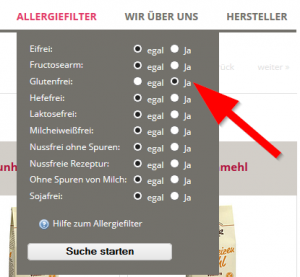 Allergiefilter von FoodOase