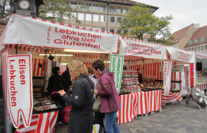 Marktstand Lebkuchen Schreinmel