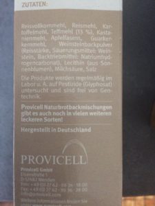 Provicell_Zutaten