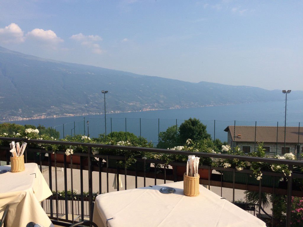 Hotel Gallo Ausblick von der Terrasse