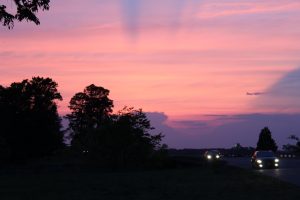 Sonnenuntergang „irgendwo“ in Virginia! :)