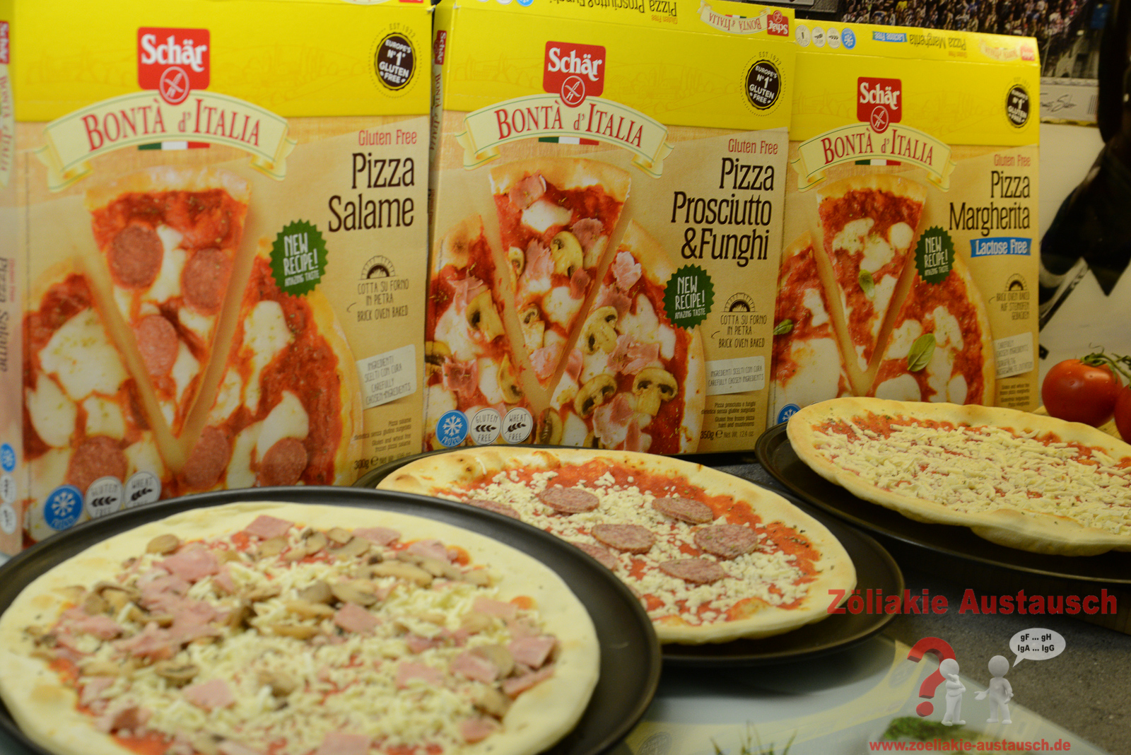 Glutenfreie Schär Pizza Party – Neue Pizza Margherita auch laktosefrei ...