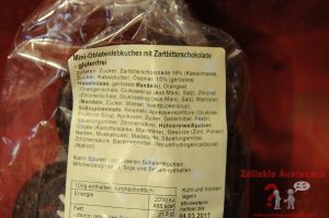 Zutaten Mini-Oblaten-Lebkuchen