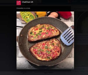 Facebook Video Omlette in a Hole