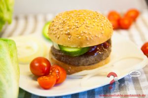 Glutenfreie Bio Hamburger Brötchen von Schnitzer