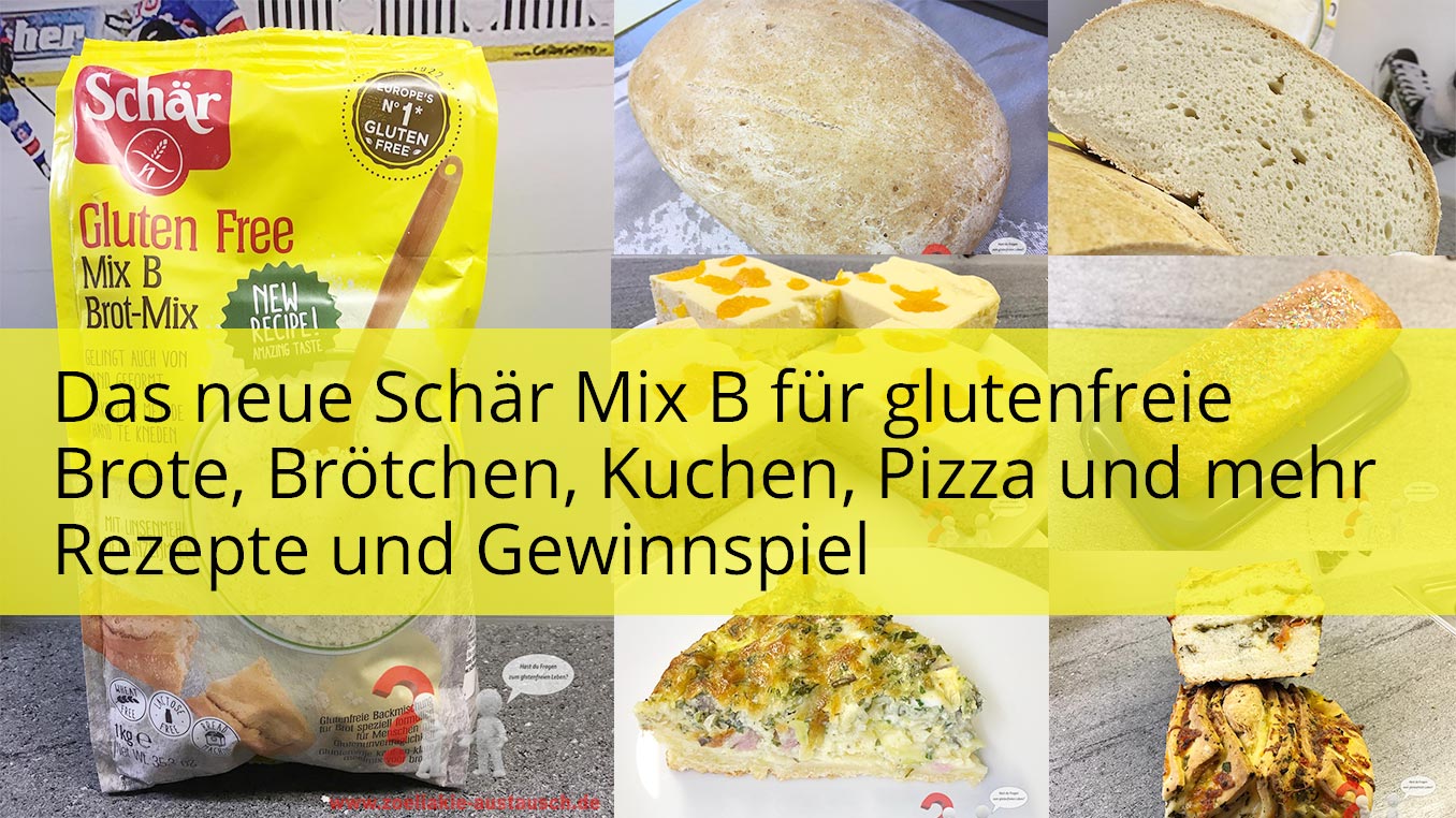 Glutenfreie Backmischung Schär MixB