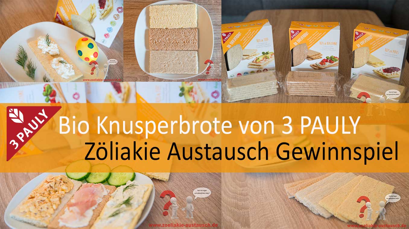 Glutenfreie Knusperbrote von 3Pauly