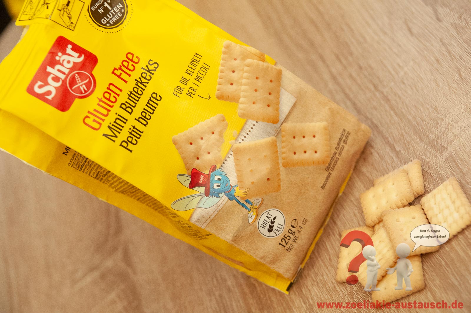 Glutenfreie Mini Butterkekse