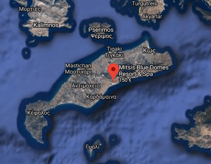 Google_Maps_Blue_Domes_Resort_Spa_Kos_ Mitsis_Hotels