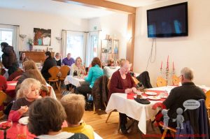 Der Saal im Gasthaus Bischenberg