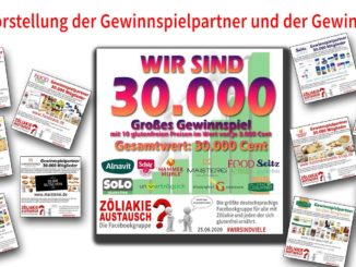 30000 Mitglieder Gewinnspiel