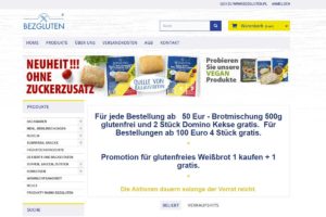 Onlineshop BEZGLUTEN