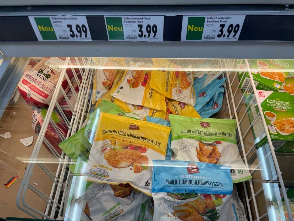 Rosies & Jim glutenfreie panierte Hähnchenteile bei Kaufland