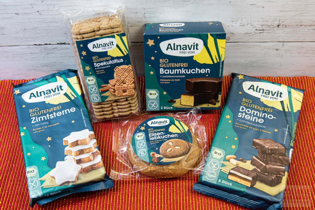 Alnavit - Glutenfreie Weihnachtsprpdukte