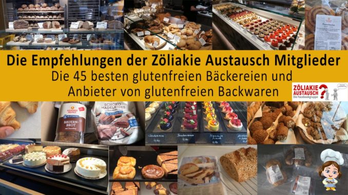Glutenfreie Bäckereien und Backwaren