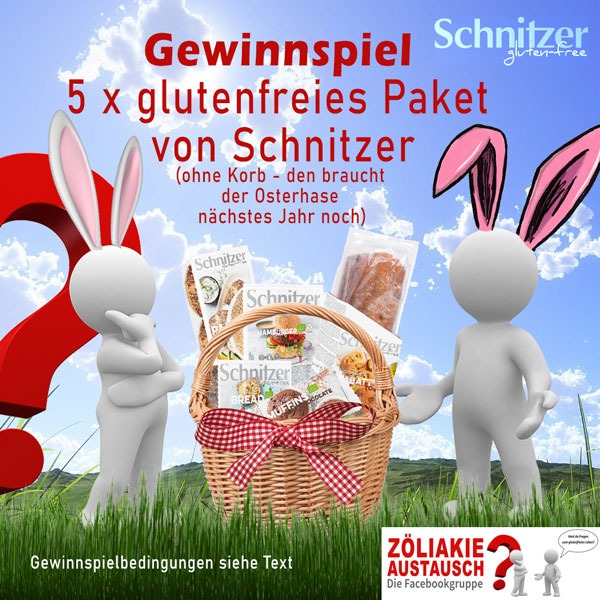 Gewinnspiel - Glutenfreie Produkte von Schnitzer