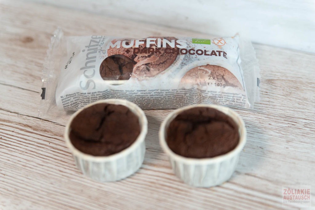 SCHNITZER BIO MUFFIN + DARK CHOCOLATE GLUTENFREI