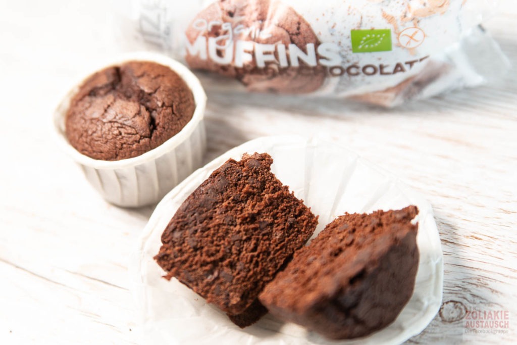 SCHNITZER BIO MUFFIN + DARK CHOCOLATE GLUTENFREI