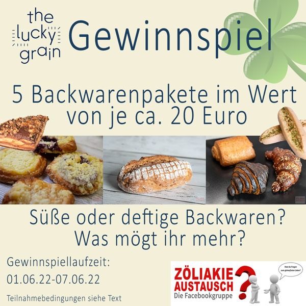 Gewinnspiel "the lucky grain"