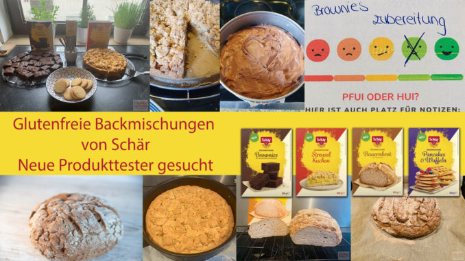 Schär glutenfreie Backmischungen