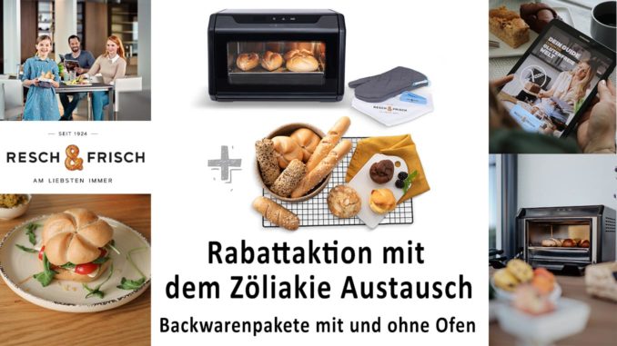 Resch&Frisch Header - Aktion Glutenfreie Backwaren mit Ofen