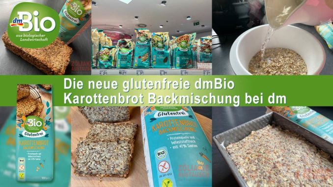 dmBio glutenfreie Karottenbrot Backmischung