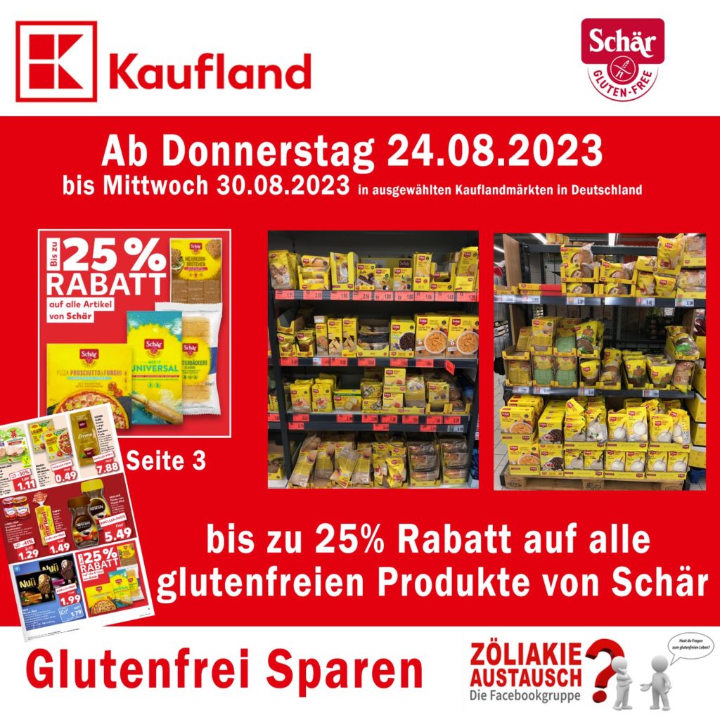 Schär Rabattaktion bei Kaufland