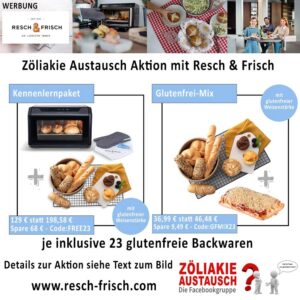 Resch & Frisch - Glutenfreie Backwaren - Aktion