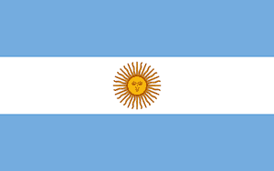 Flagge Argentinien