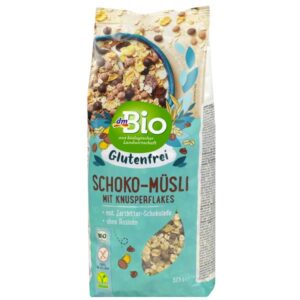 dmBio glutenfreies Schokomuesli