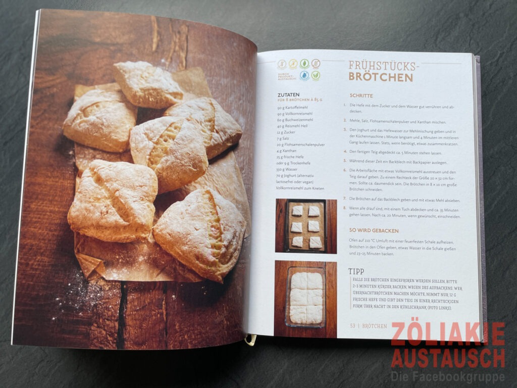 Buch Glutenfrei Backen - Jörg Hecker