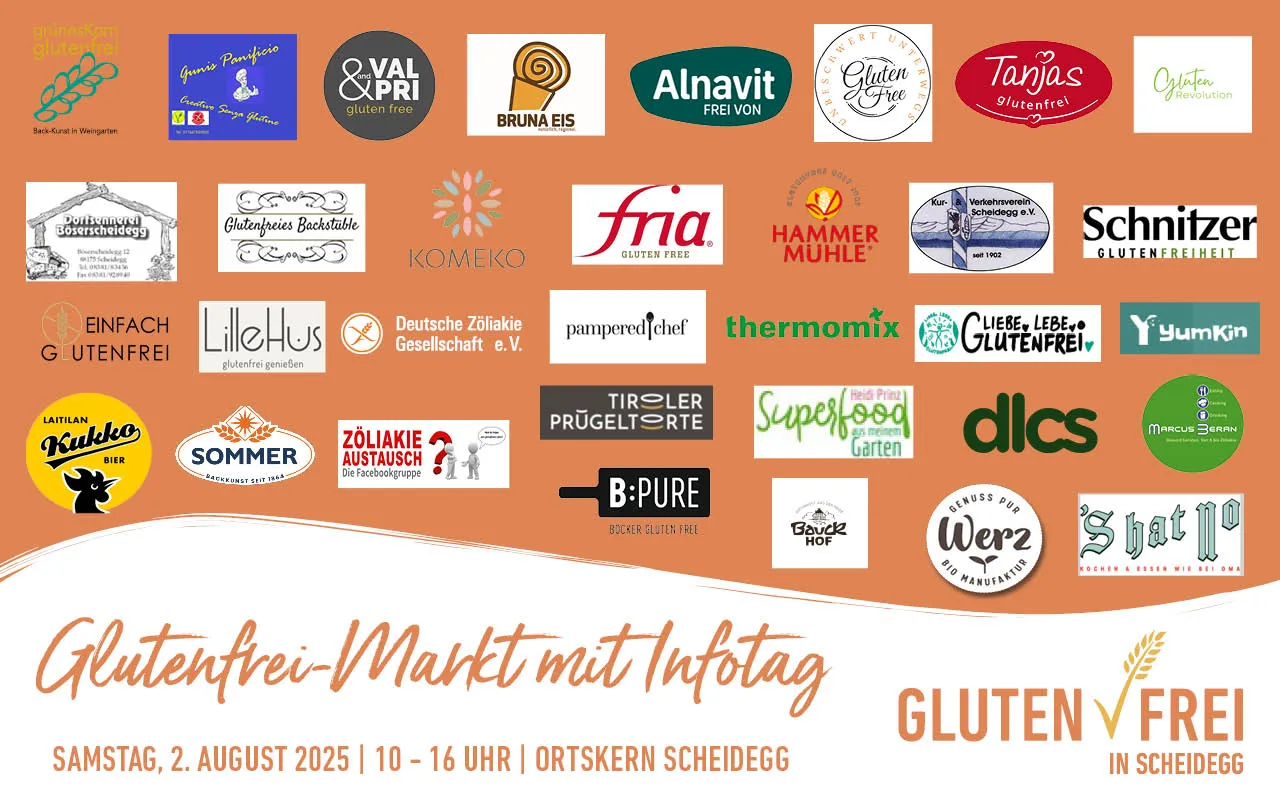Scheidegg Glutenfreier Infotag 2. August 2025