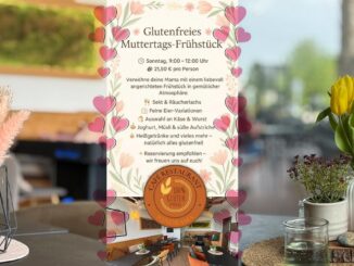 GLutenfreies Frühstück am Muttertag im Panorama am Weintor