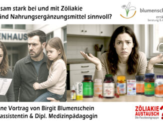 Vortrag Birgit Blumenschein - Nahrungsergänzungsmittel bei Zöliakie