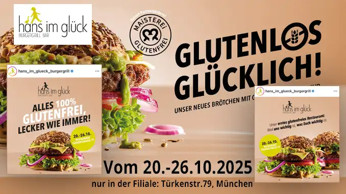 Hans im Glück - Glutenfrei Aktion München 2025