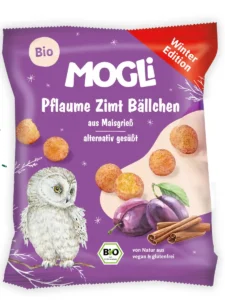 Mogli Pflaume Zimt Bällchen - Frontseite