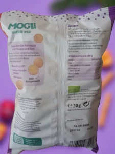 Mogli Pflaume Zimt Bällchen - Rückseite