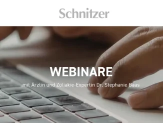 Webinar Veranstaltung Schnitzer Glutenfrei