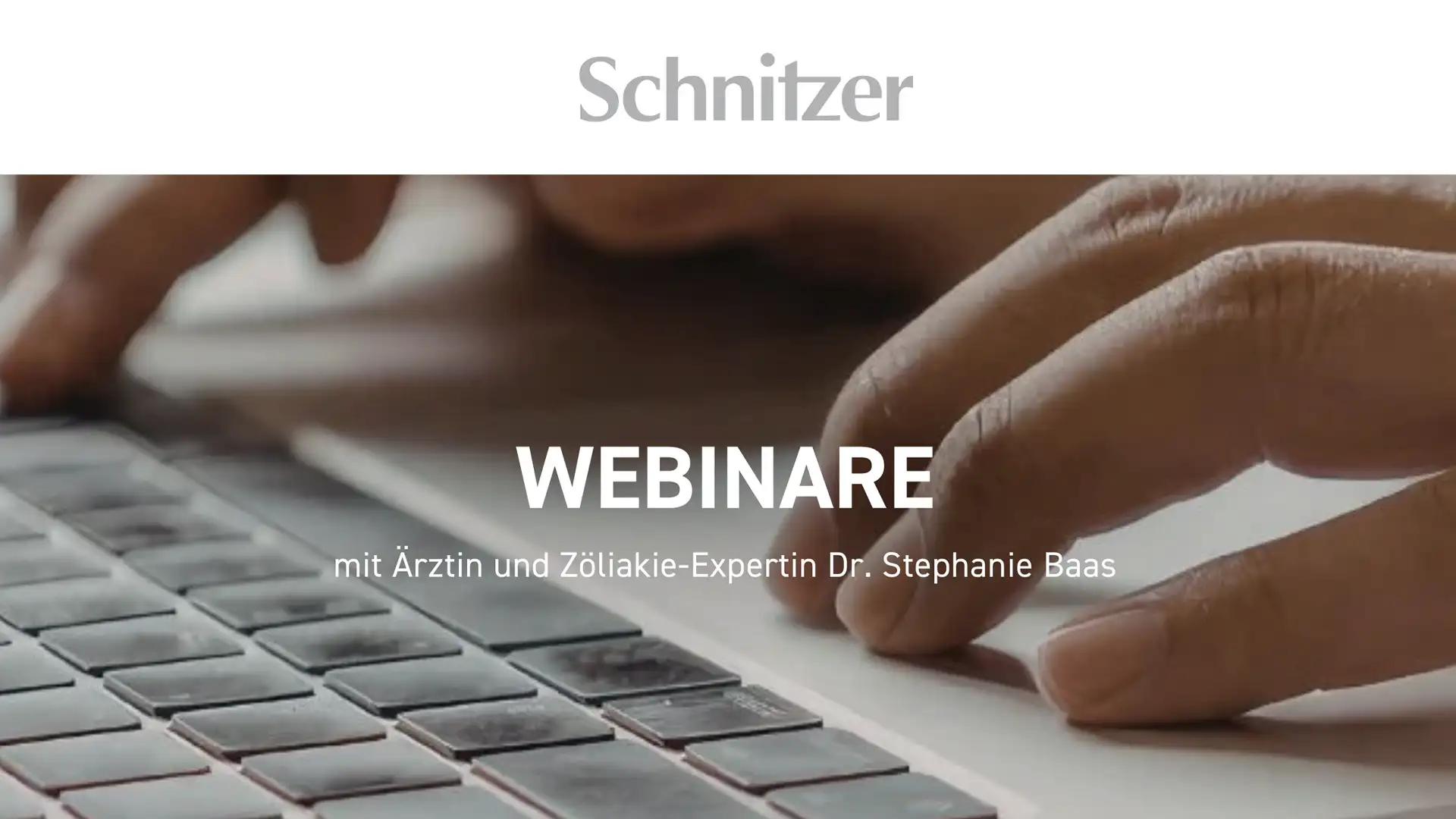 Webinar Veranstaltung Schnitzer Glutenfrei