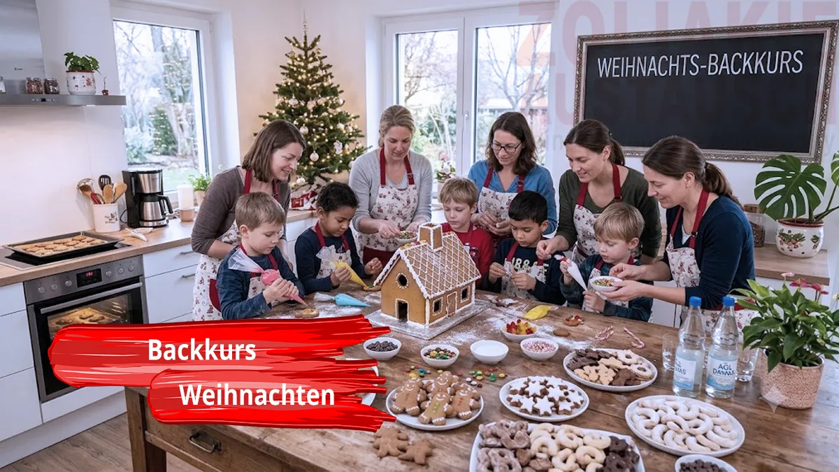 Glutenfreier Backkurs Weihnachten mit Kindern