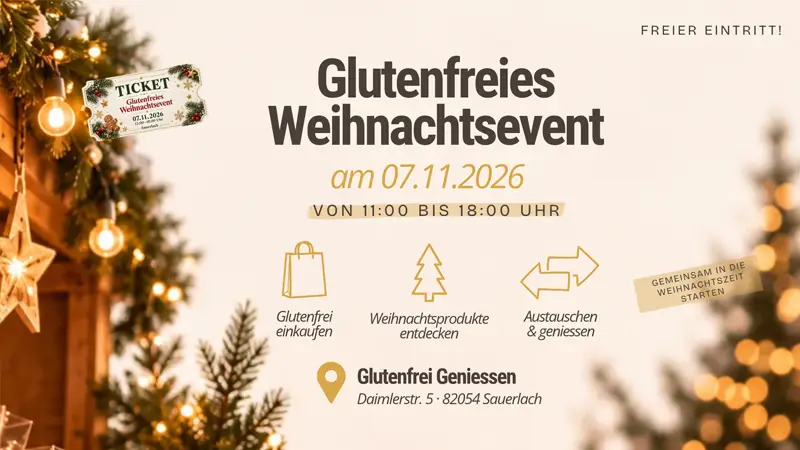 Glutenfrei Geniessen Weihnachtsevent 2027