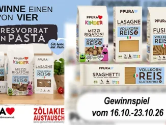 Verlosung PPURA Glutenfreie Pasta
